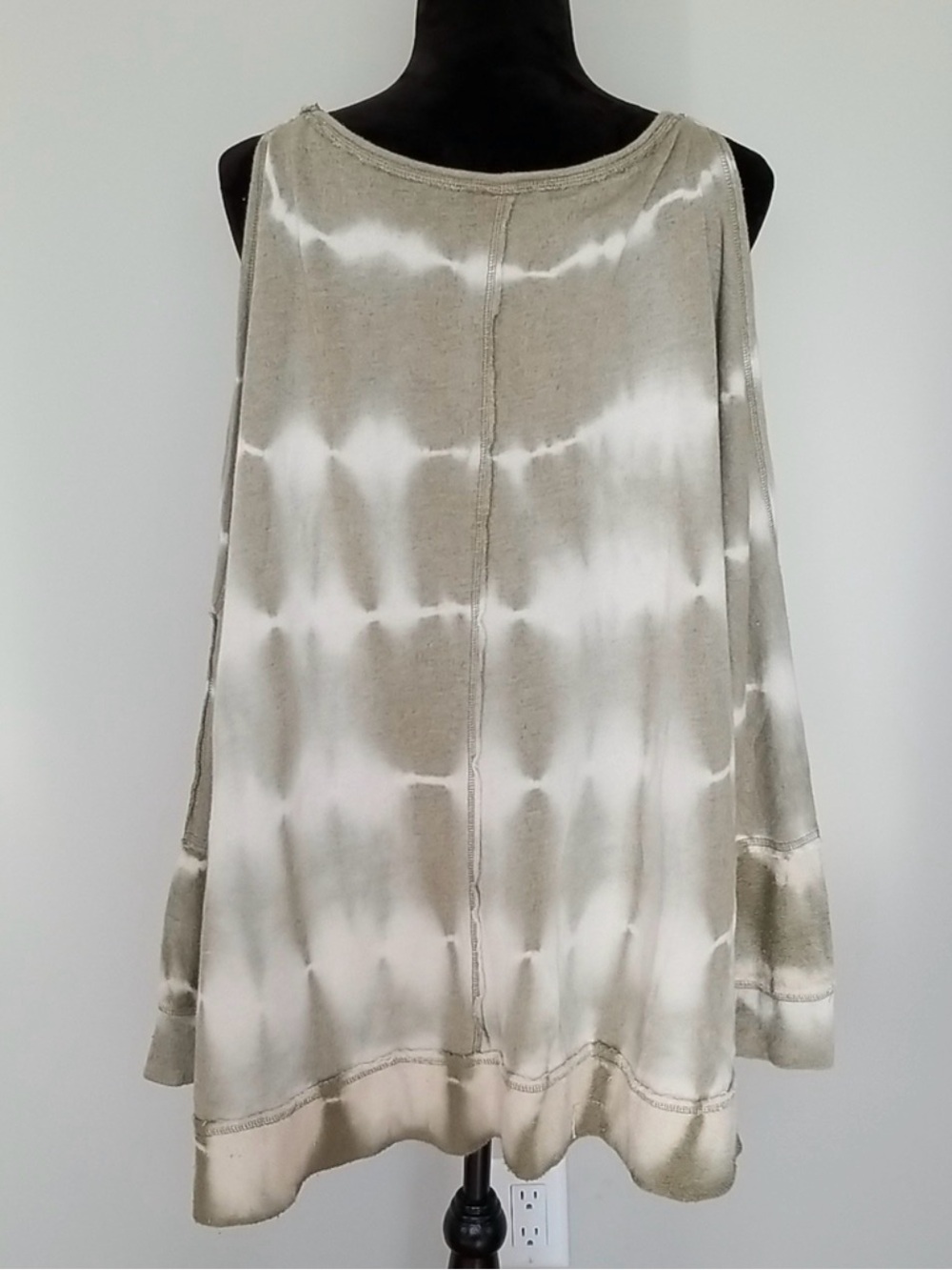 Free People Cold Shoulder Tie-Dye Sweater - Picture 6 of 9